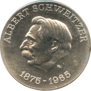10 Mark Albert Schweitzer; mule, Germany, 1975 reverse image