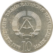 10 Mark Carl Maria von Weber obverse image
