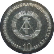 10 Mark Otto von Guericke obverse image