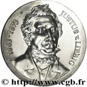 10 Mark Justus von Liebig, Germany, 1978 reverse image