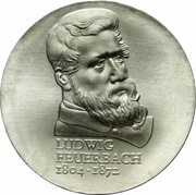 10 Mark Ludwig Feuerbach, Germany, 1979 reverse image