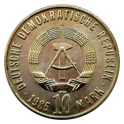 10 Mark Liberation from Fascism obverse image