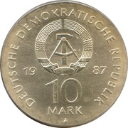 10 Mark Schauspielhaus Berlin obverse image