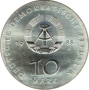 10 Mark Ulrich von Hutten obverse image