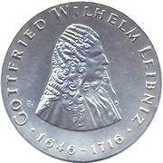 20 Mark Gottfried Wilhelm Leibniz reverse image
