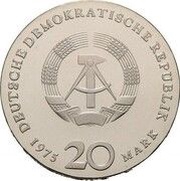 20 Mark Johann Sebastian Bach - Pattern obverse image