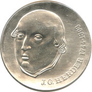 20 Mark Johann Gottfried Herder, Germany, 1978 reverse image