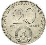 20 Mark 30 Years of DDR - Mule obverse image