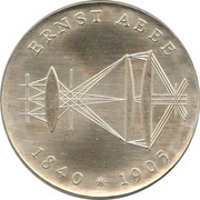 20 Mark Ernst Abbe, Germany, 1980 reverse image