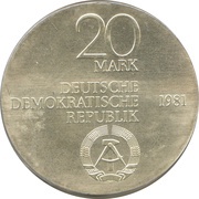 20 Mark Carl Freiherr vom Stein obverse image