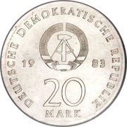 20 Mark Martin Luther obverse image