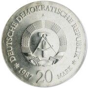 20 Mark 750 Jahre Berlin - Stadtsiegel obverse image