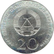 20 Mark Andreas Schlüter obverse image