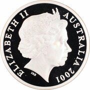5 Dollars - Elizabeth II 4th Portrait - Barton and Reid - Masterpieces in Silver obverse image