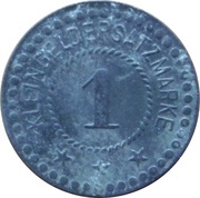 1 Pfennig - Leutzsch Max. Jahn reverse image