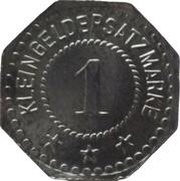 1 Pfennig - Linden Hanomag, Germany,  reverse image