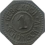 1 Pfennig - Schöneck Gebr. Koch obverse image