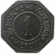 1 Pfennig - Werdau Sächsische Waggonfabrik obverse image