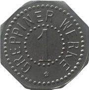 1 Pfennig - Greppin Greppiner Werke obverse image