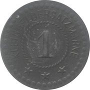 1 Pfennig - Marienstein, Germany,  reverse image
