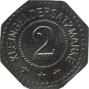 2 Pfennig - Linden Hanomag, Germany,  reverse image