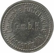 2 Pfennig - Jessenitz in Mecklenburg Deutsche Futterwerke obverse image