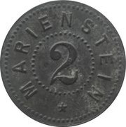 2 Pfennig - Marienstein obverse image