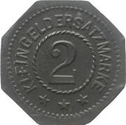 2 Pfennig - Oerlinghausen Carl Weber and C° G.m.b.H., Germany, 1917 reverse image