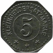 5 Pfennig - Ochtrup Gebr. Laurenz, Germany,  reverse image