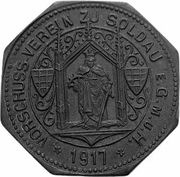 5 Pfennig - Soldau Ostpreußen Vorschussverein obverse image