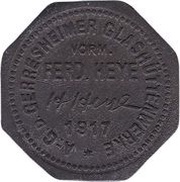 5 Pfennig - Gerresheim Glashüttenwerk vorm. Ferd. Heye obverse image