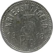 5 Pfennig - Wyhlen Baden, Germany, 1918 reverse image