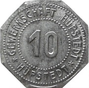 10 Pfennig - Hüpstedt Gewerkschaft Hüpstedt obverse image