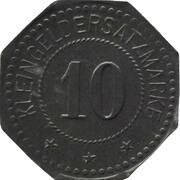 10 Pfennig - Linden Hanomag, Germany,  reverse image