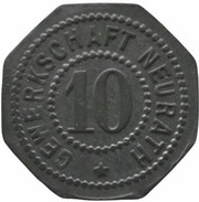 10 Pfennig - Neurath Gewerkschaft obverse image