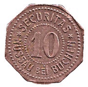 10 Pfennig - Nüssau Securitas obverse image