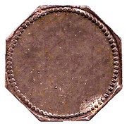10 Pfennig - Nüssau Securitas, Germany,  reverse image