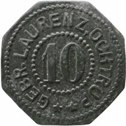 10 Pfennig - Ochtrup Gebr. Laurenz obverse image
