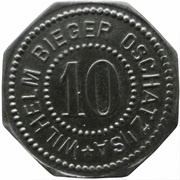 10 Pfennig - Oschatz Wilhelm Bieger obverse image