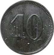 10 Pfennig - Zilly D - Zilly, Germany,  reverse image