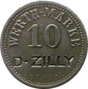 10 Pfennig - Zilly D - Zilly obverse image