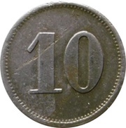 10 Pfennig - Zilly D - Zilly, Germany,  reverse image