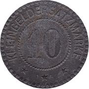 10 Pfennig - Friedrichswerth Eduard Meyer, Germany,  reverse image
