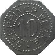 10 Pfennig - Greppin Greppiner Werke obverse image