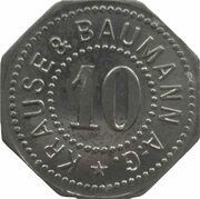 10 Pfennig - Heidenau Krause and Baumann AG obverse image