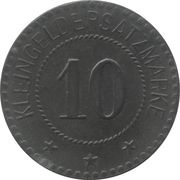 10 Pfennig - Marienstein, Germany,  reverse image