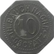 10 Pfennig - Oschatz Th. Bauch Nachf. obverse image