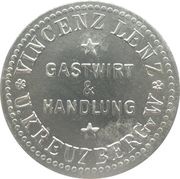 10 Pfennig - Unter-Kreuzberg Vincenz Lenz Gastwirt and Handlung obverse image