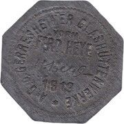 10 Pfennig - Gerresheim Glashüttenwerk vorm. Ferd. Heye obverse image