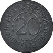 20 Pfennig - Eibelshausen Hessen-Nassauischer Hüttenverein obverse image